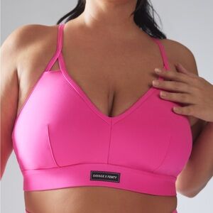 Savage X Fenty Vibrant Pink Bra